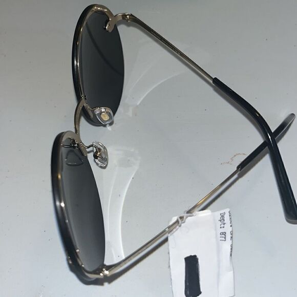 NWT Versace 2176 Unisex 59 mm Pale Gold Sunglasses - Picture 5 of 13